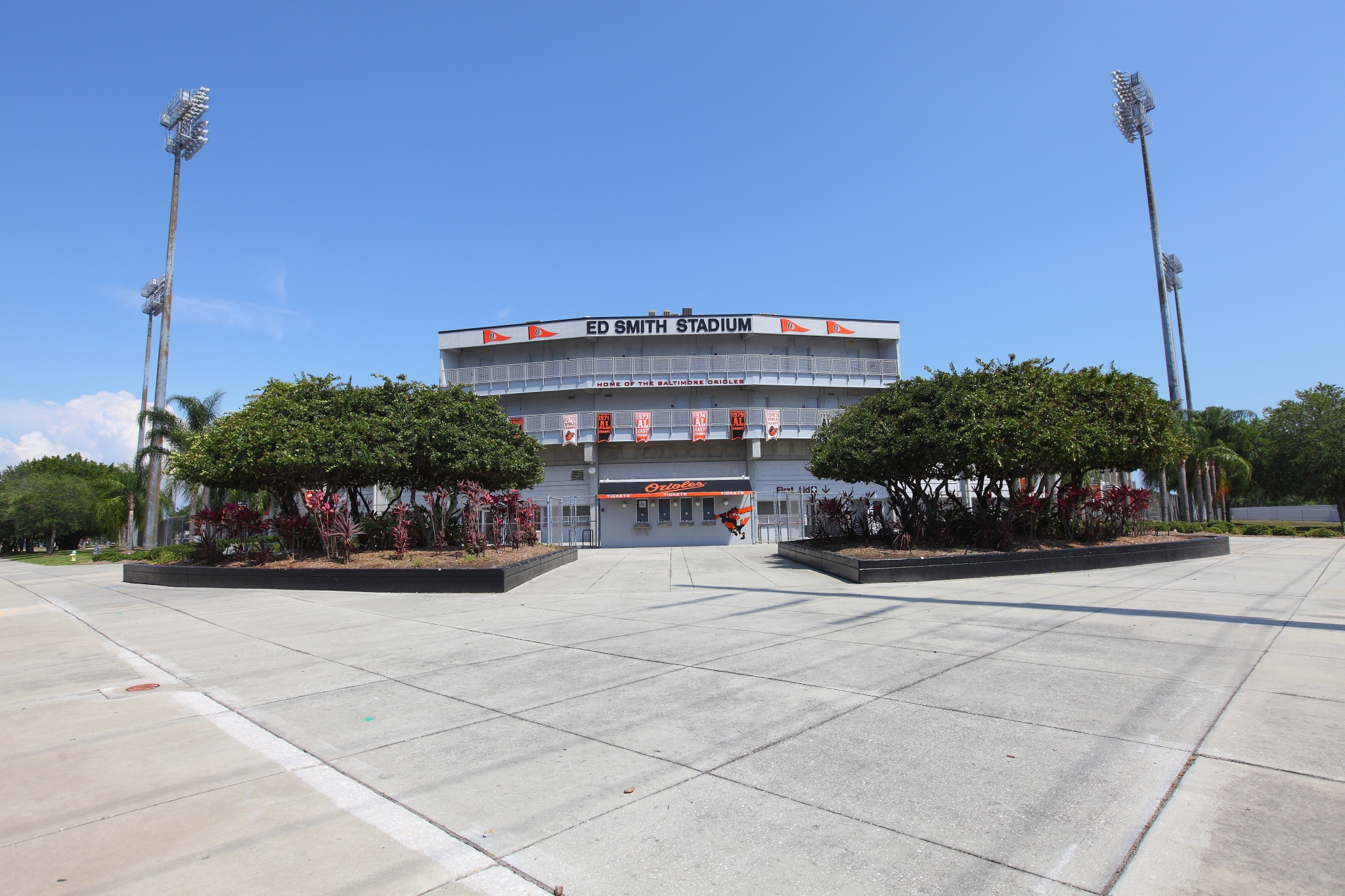 Spring training grounds Baltimore Orioles - Review of Ed Smith Stadium,  Sarasota, FL - Tripadvisor