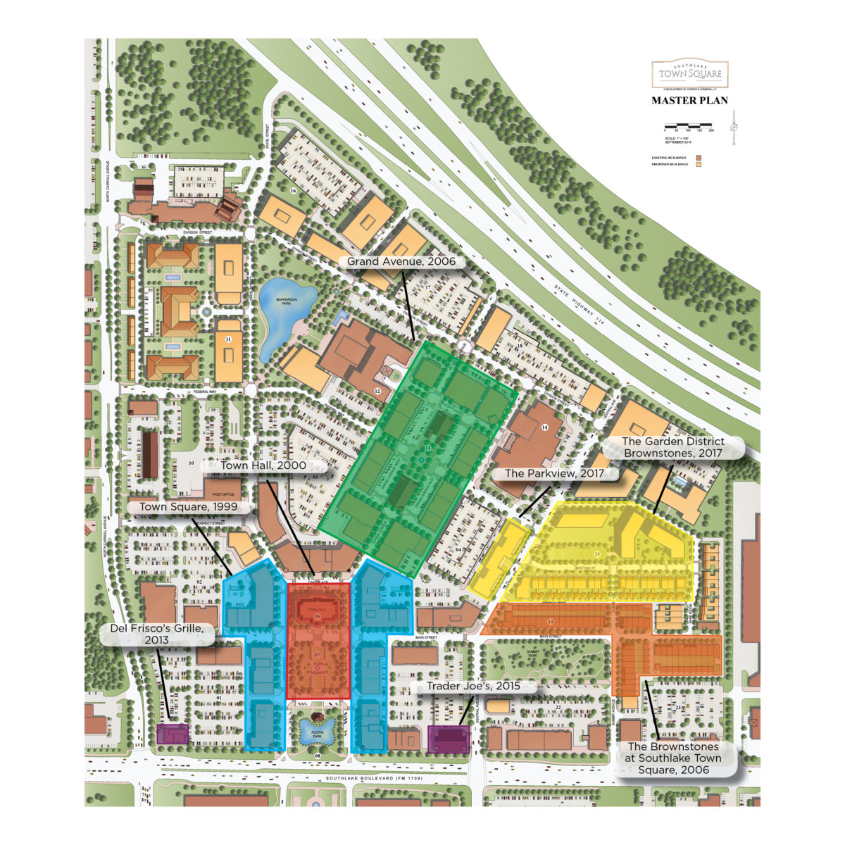 Southlake Town Square - David M. Schwarz Architects